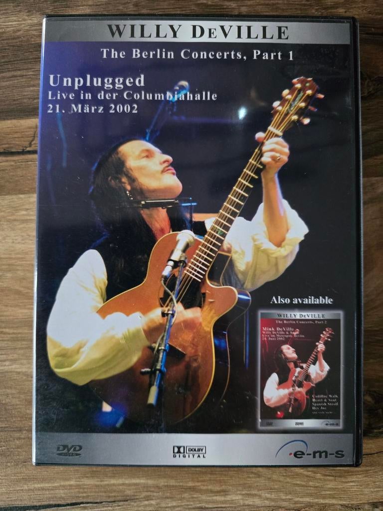 Willy DeVille - The Berlin Concerts, Part 1 DVD, Alle leeftijden, Ophalen of Verzenden, Zo goed als nieuw