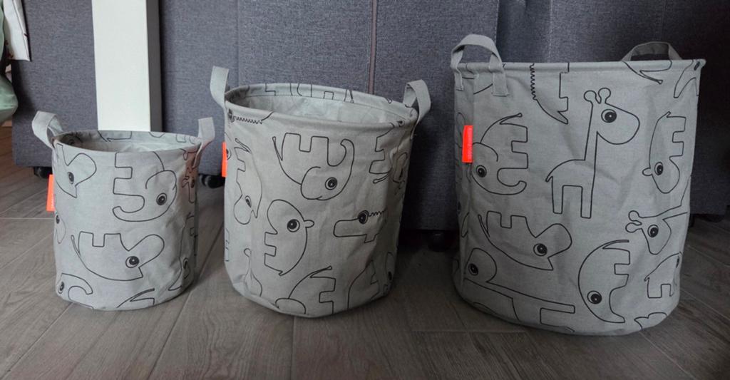 Set van 3 opbergmanden Done by Deer, Kinderen en Baby's, Kinderkamer | Inrichting en Decoratie, Ophalen of Verzenden, Zo goed als nieuw