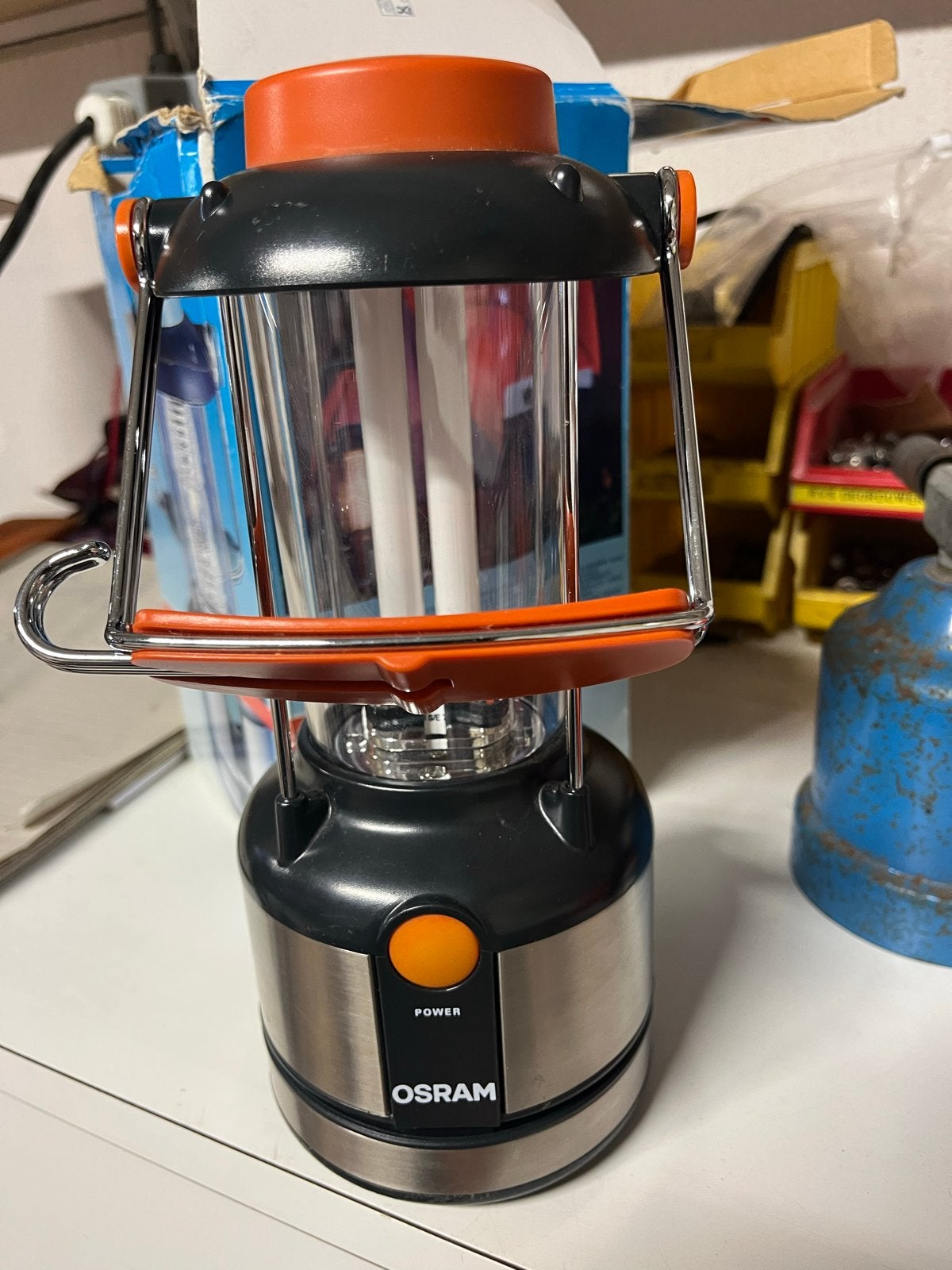 Nieuwe Osram Campinglamp - Ideaal voor Outdoor Avonturen, Ophalen of Verzenden, Nieuw