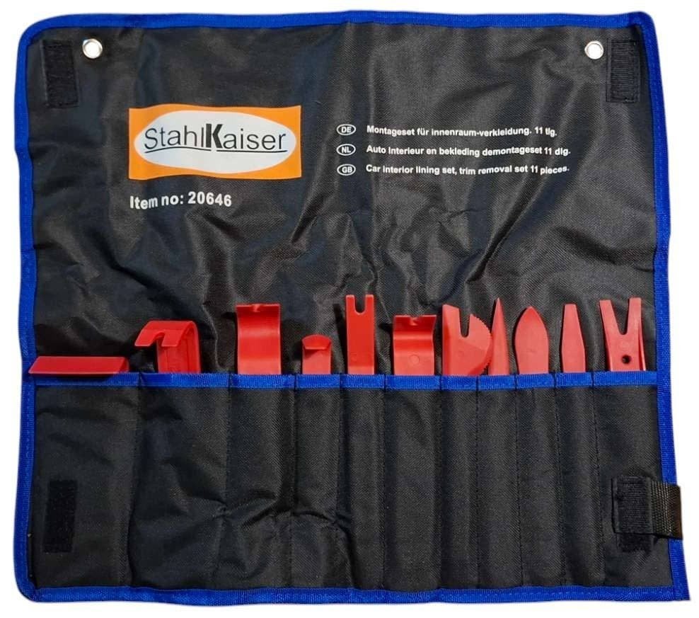 Auto Interieur Demontage gereedschap set 11dlg - Nieuw, Nieuw, Ophalen of Verzenden, Info@partijdirect.nl, Stahlkaiser