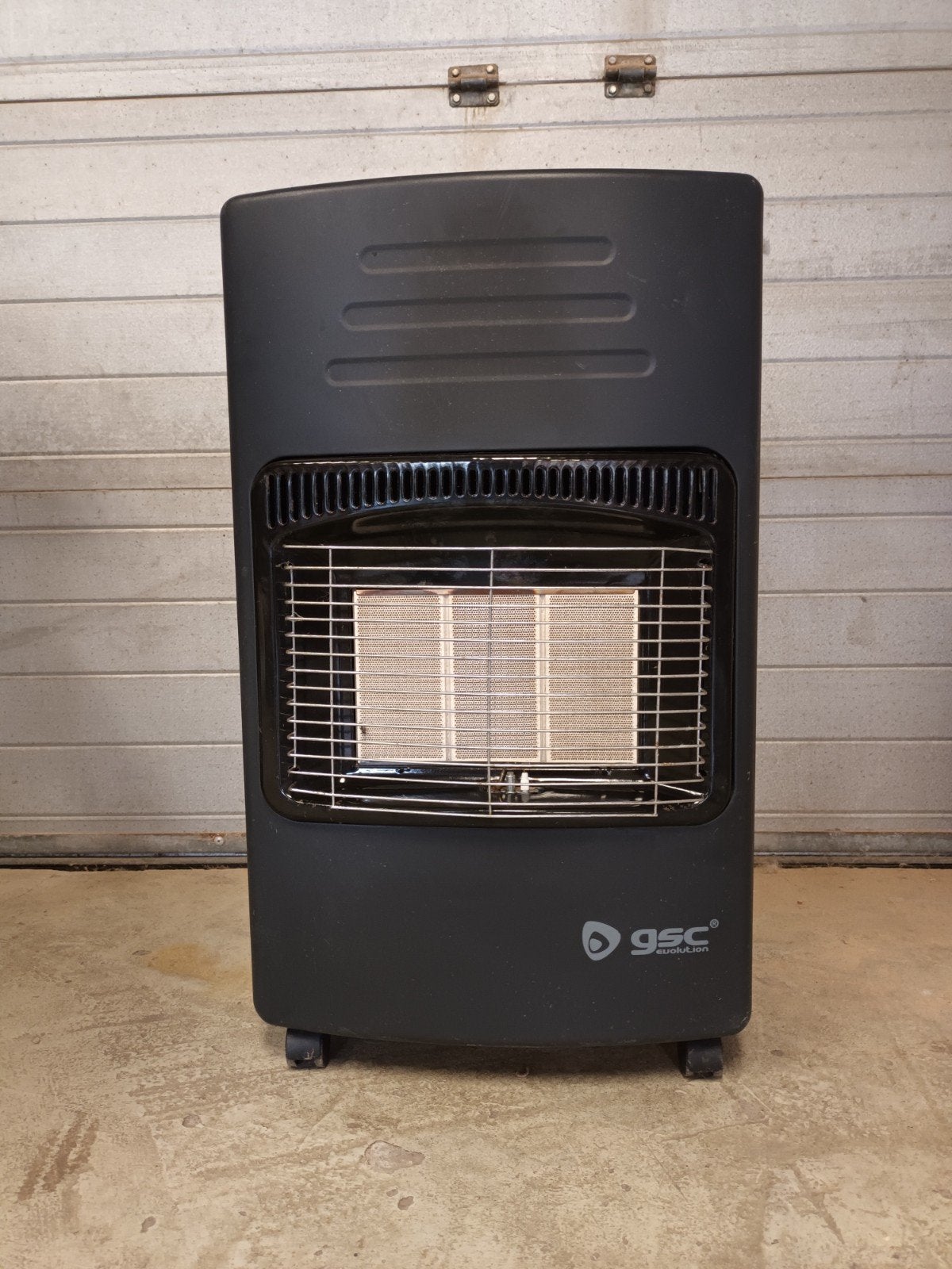 GSC Gaskachel/Terrasverwarmer met slang & regelaar, Ophalen, Gebruikt, Gas, Vrijstaand