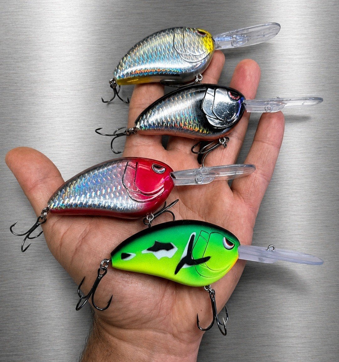 4 grote diepduikers, TX Lures

incl gratis nieuwe Fluorocarb, Watersport en Boten, Ophalen of Verzenden, Nieuw, Overige typen