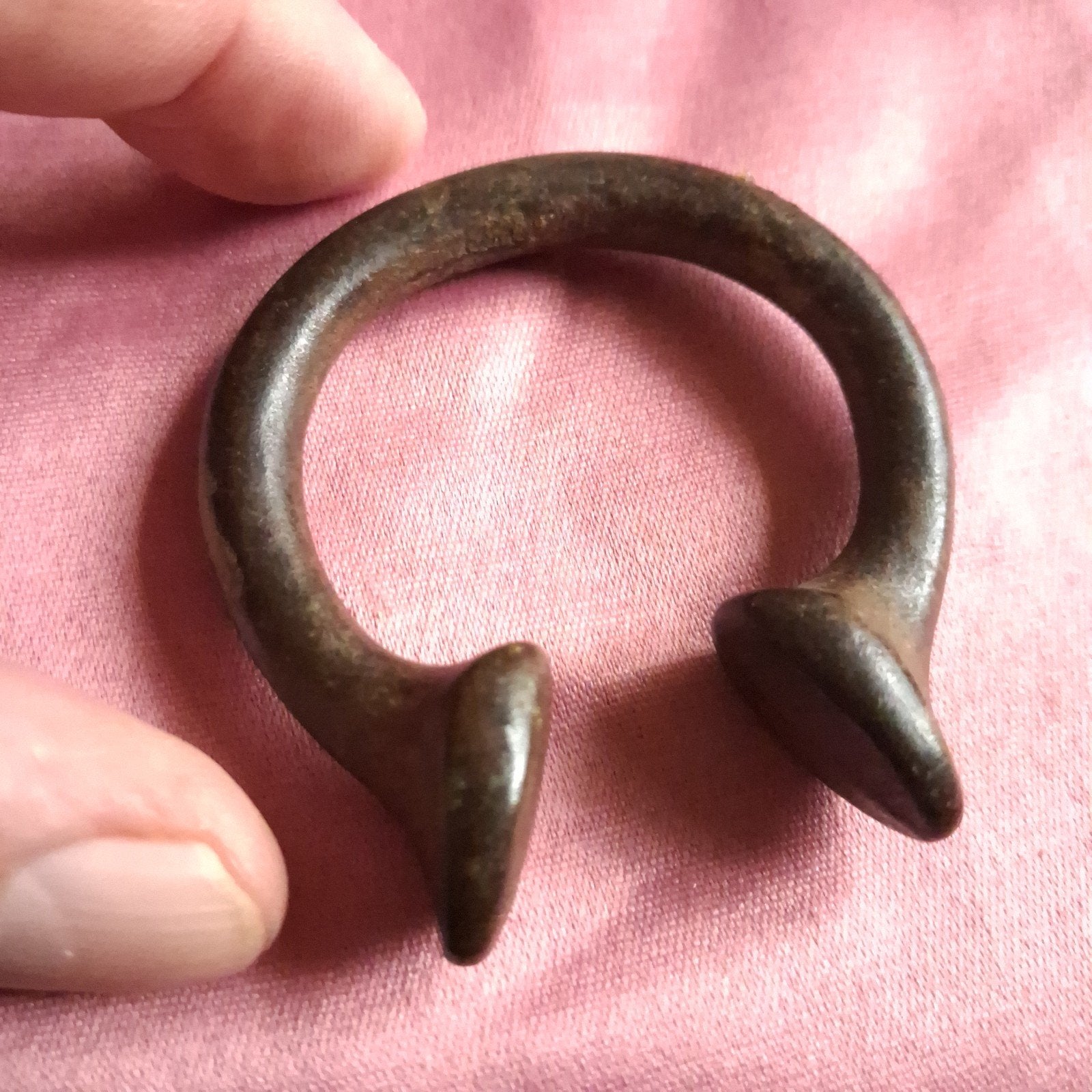 Afrika Ashanti Ashante: Bronzen Currency Bracelet, Verzenden, Brons