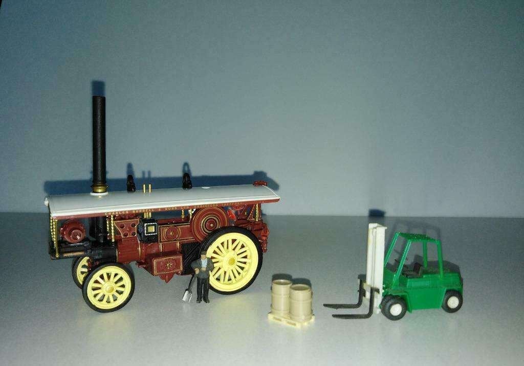 Atlas 4654102 - Diecast model stoommachine in ovp, Overige merken, Gelijkstroom of Wisselstroom, Overige typen, Nieuw