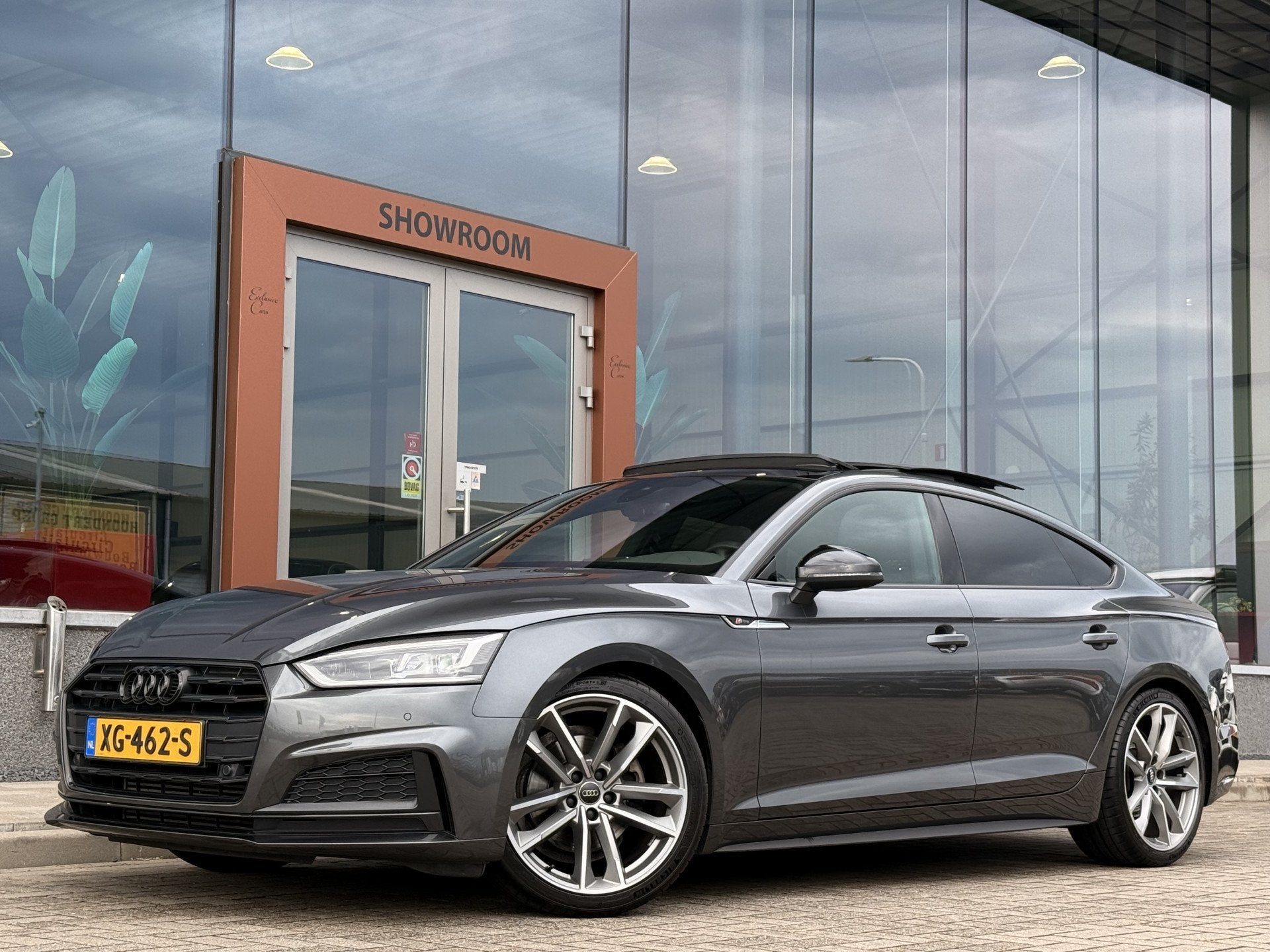 Audi A5 Sportback 40 TFSI Sport S-line Edition | B&O | VC |, Gebruikt, 1984 cc, Leder en Stof, Origineel Nederlands