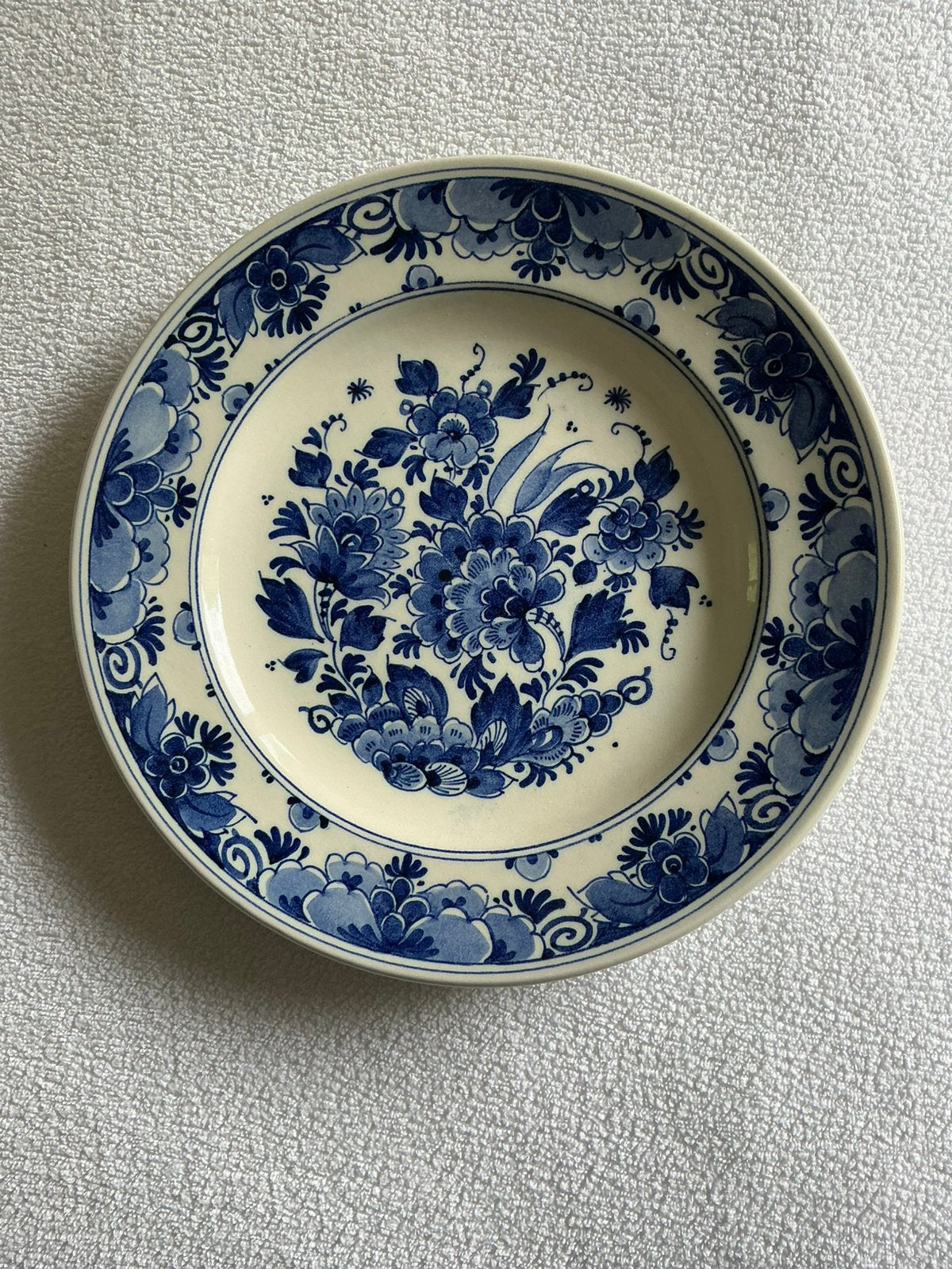 Delfts blauw bord nr. 83, Ophalen of Verzenden