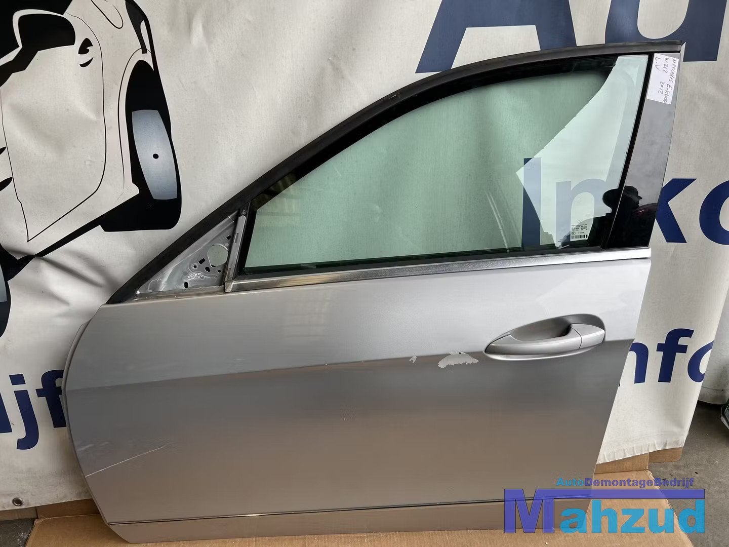 MERCEDES E KLASSE W212 Grijs links voor deur portier, Gebruikt, Mercedes-Benz AG, Deur, Mercedes-Benz