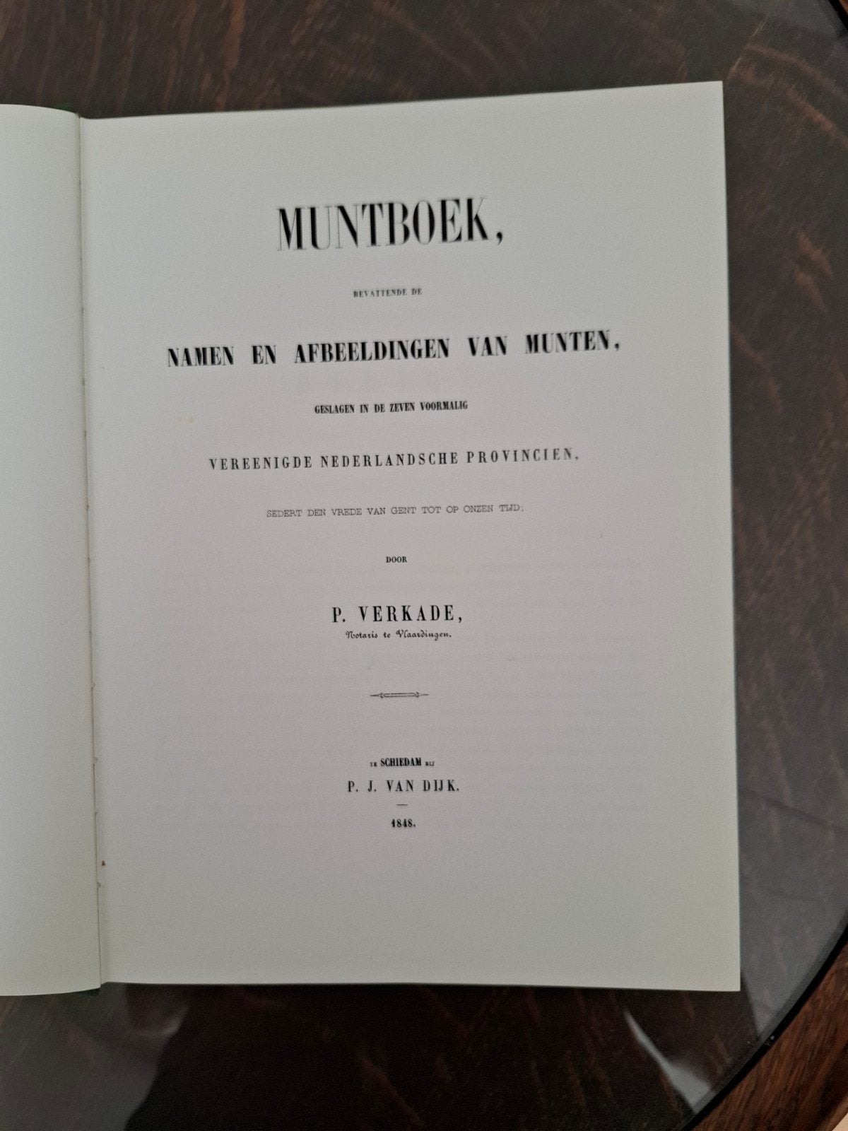 Mooi dik Muntboek v P Verkade, Ophalen of Verzenden
