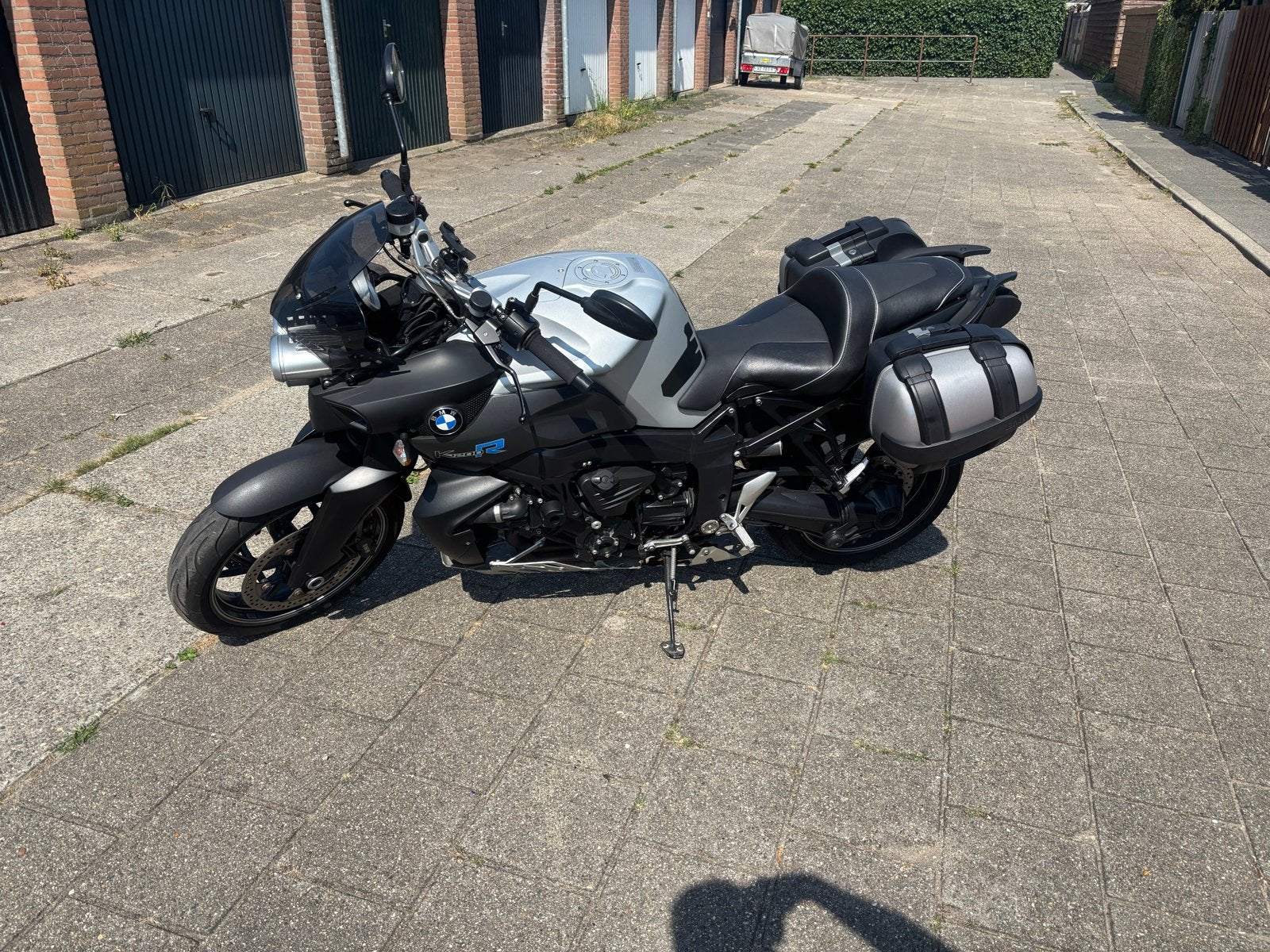BMW K1200R - Krachtige Naked Bike met Navigatie en Koffers, Motoren, Motoren | BMW, 4 cilinders, Motorrijbewijs A, Gebruikt, Particulier