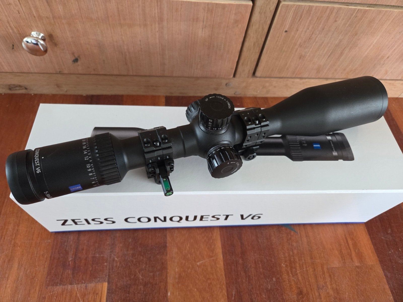 Zeiss Conquest V6 richtkijker - Zo goed als nieuw, Sport en Fitness, Ophalen of Verzenden, Zo goed als nieuw