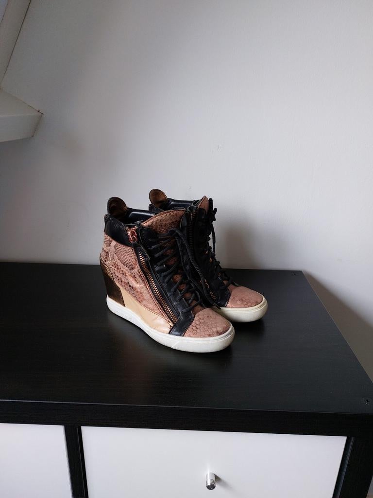 Glamorous sneakers met sleehak - maat 38, Zwart, Ophalen of Verzenden, Sneakers of Gympen, Glamorous