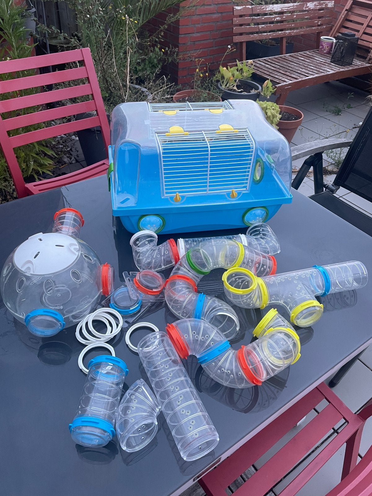 Savic ferplast kooi buizen hamster muizen, Ophalen, Gebruikt