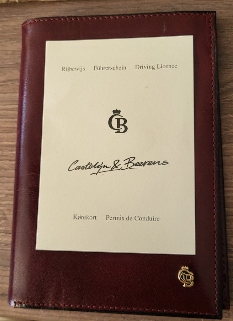 Castelijn & Beerens portemonnee, Ophalen, Zo goed als nieuw, Bruin, Leer