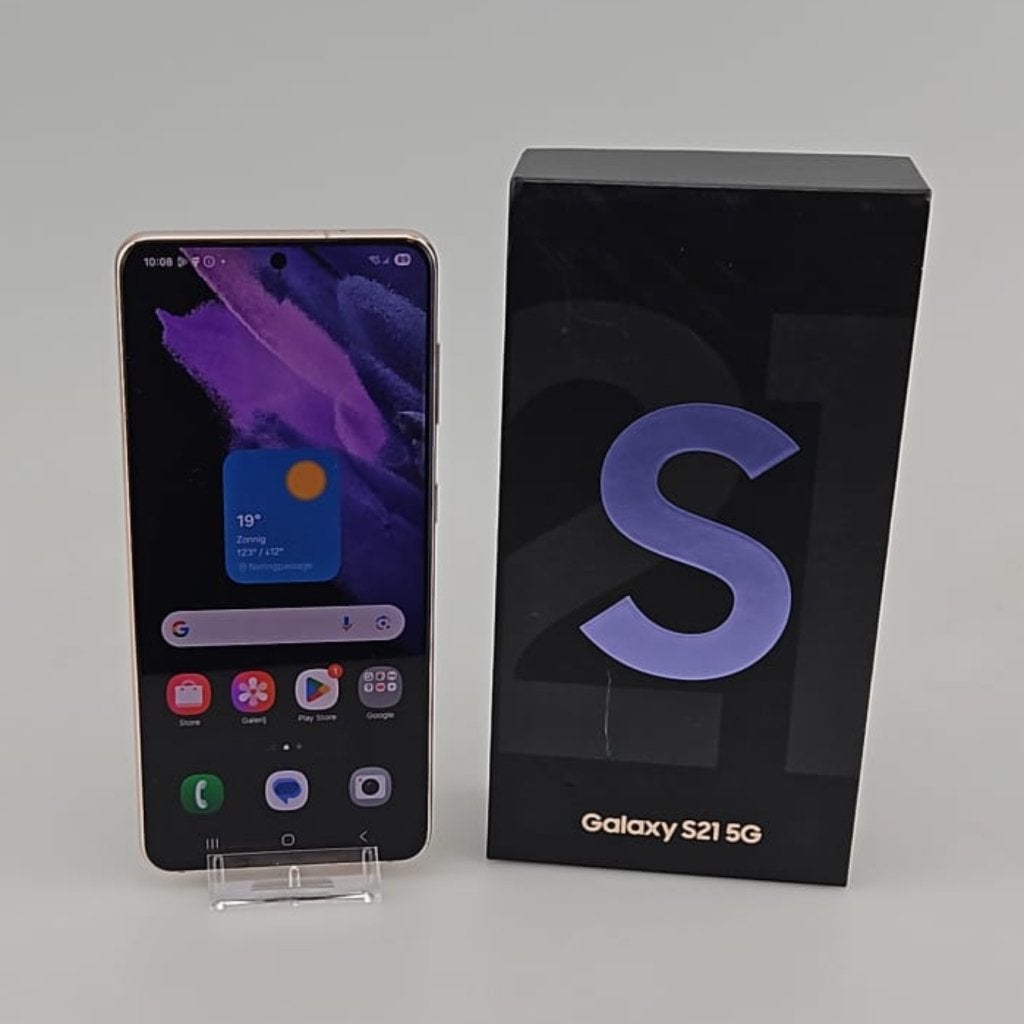 Samsung Galaxy S21 5G 128GB DUOS Phantom Violet, Samsung, Gebruikt, Support@Samsung.com, 129, Samsung-ro, Yeongtong-gu
Suwon-si, Gyeonggi-do 16677
South Korea