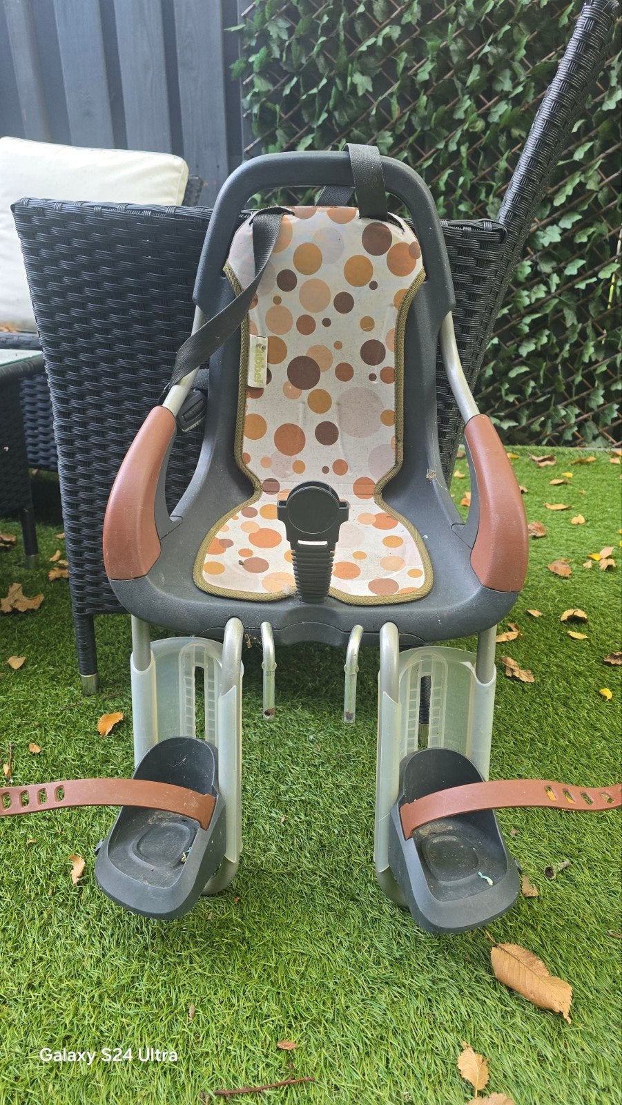 kinderzitje met windscherm, Fietsen en Brommers, Ophalen, Gebruikt, Voorzitje