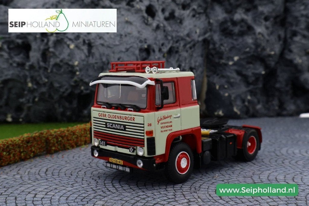 gebr Oldenburger Scania 141 4x2 WSI, Hobby en Vrije tijd, Modelauto's | 1:50, Gebruikt, Info@seipholland.nl, Ophalen of Verzenden