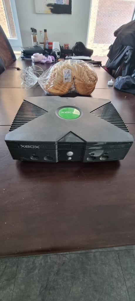 Original Xbox, Spelcomputers en Games, Ophalen, Gebruikt, Zonder controller