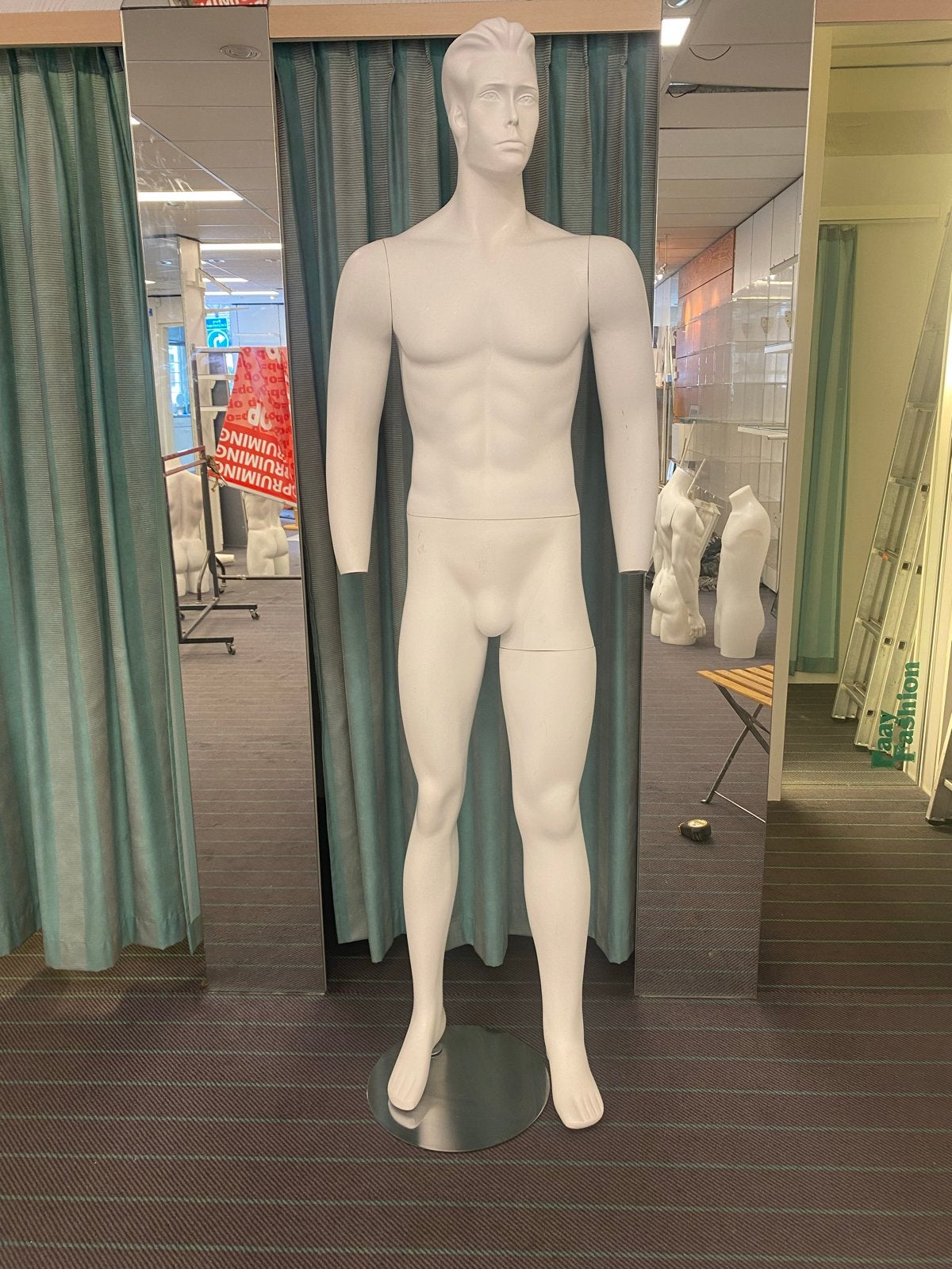 Heren paspop 190cm - Afneembare romp en armen, Ophalen, Gebruikt, Paspop