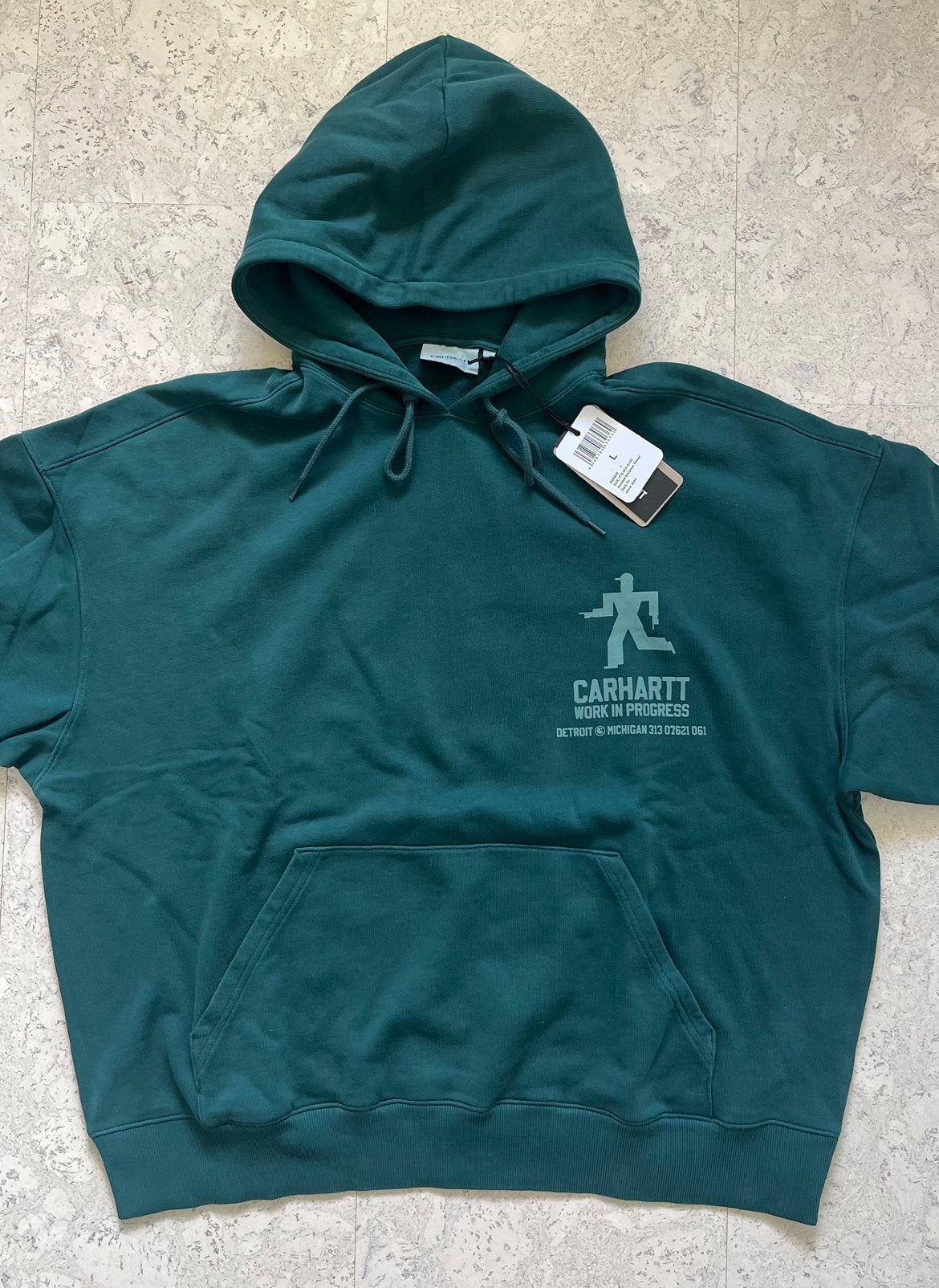 Carhartt hoodie maat L!, Ophalen of Verzenden, Nieuw, Maat 52/54 (L), Groen