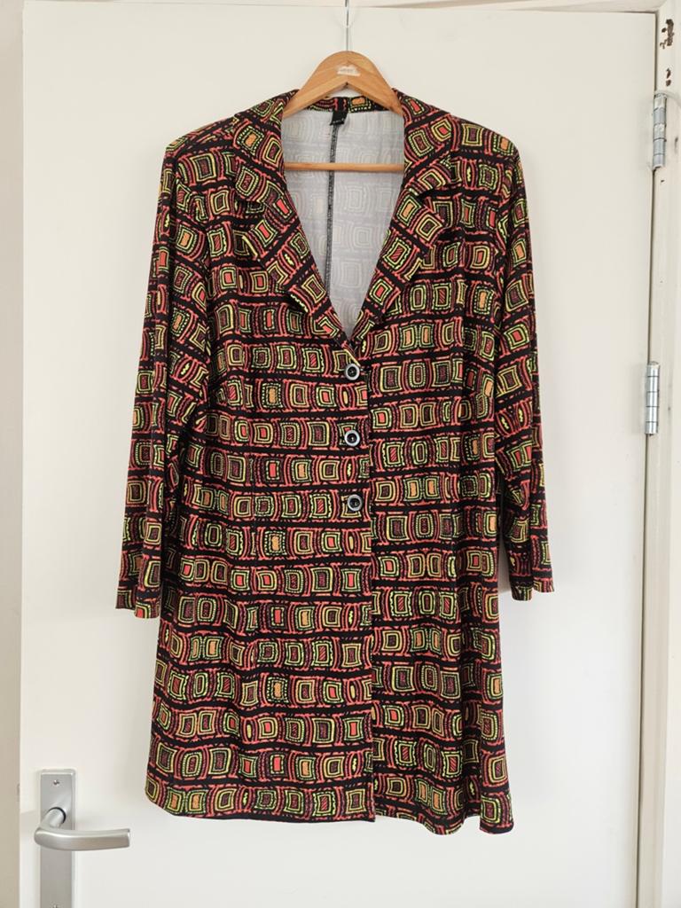 Yoek blazer maat 50/52, Kleding | Dames, Yoek, Zwart, Maat 46/48 (XL) of groter, Ophalen of Verzenden