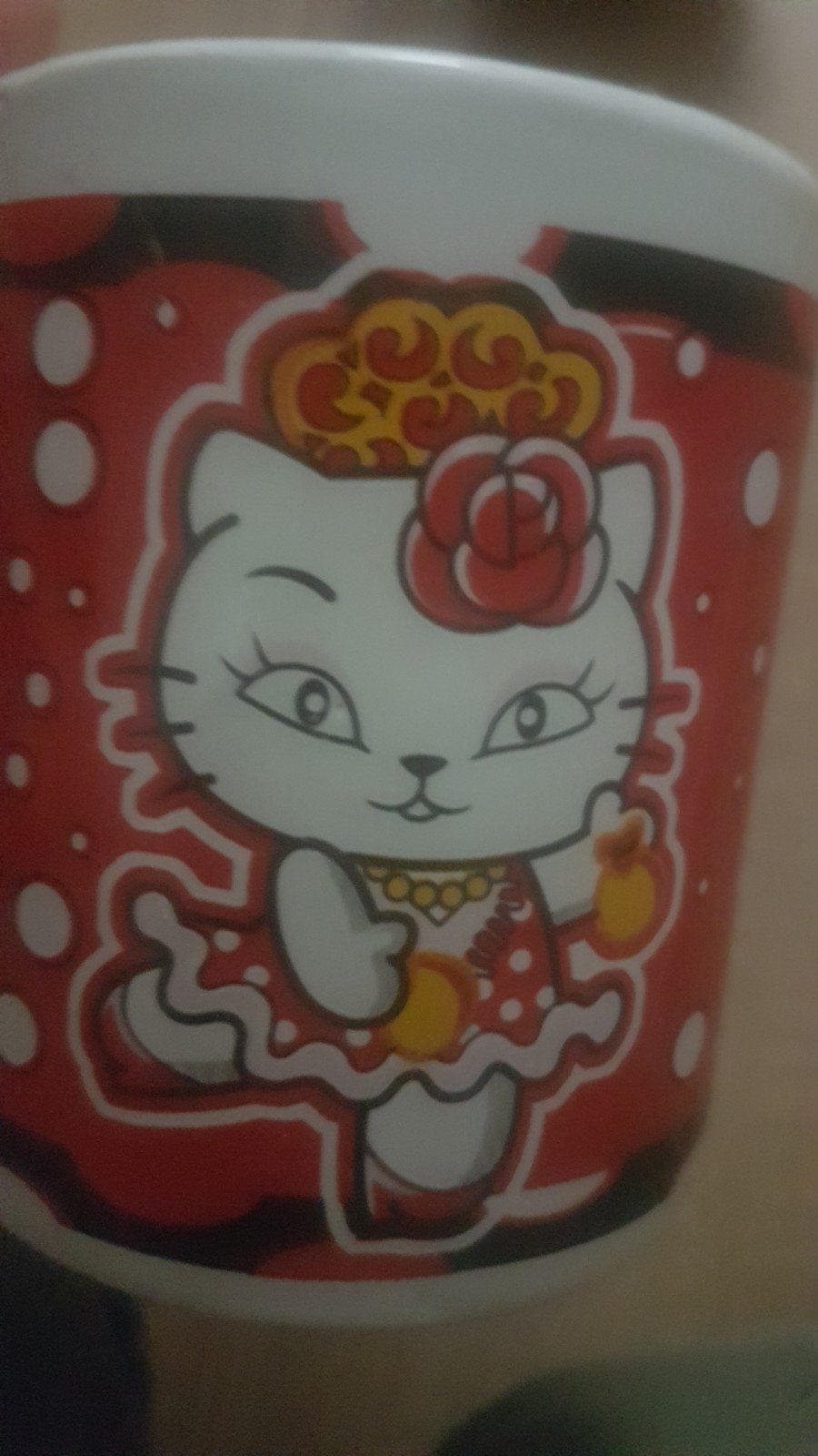 hello kitty beker, Ophalen, Gebruikt, Overige stijlen, Mok