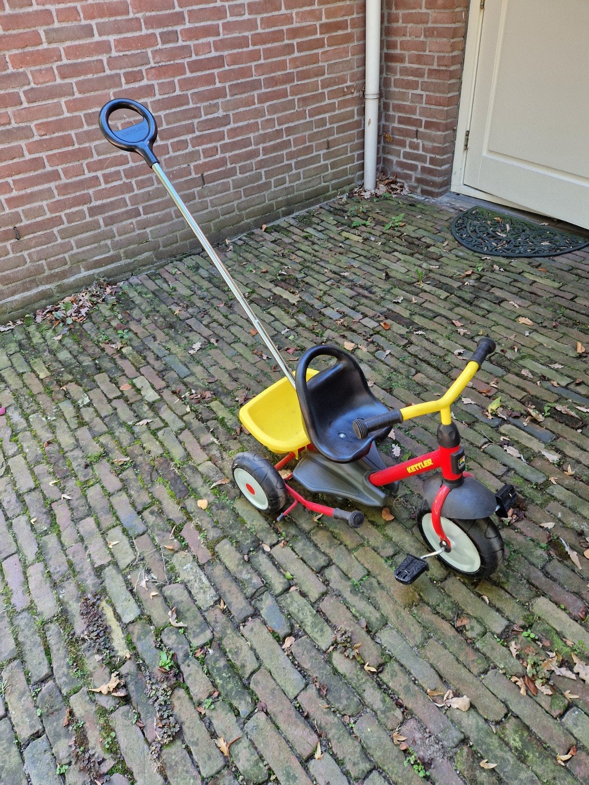 Kettler driewieler, Fietsen en Brommers, Ophalen, Zo goed als nieuw, Kettler, Duwstang