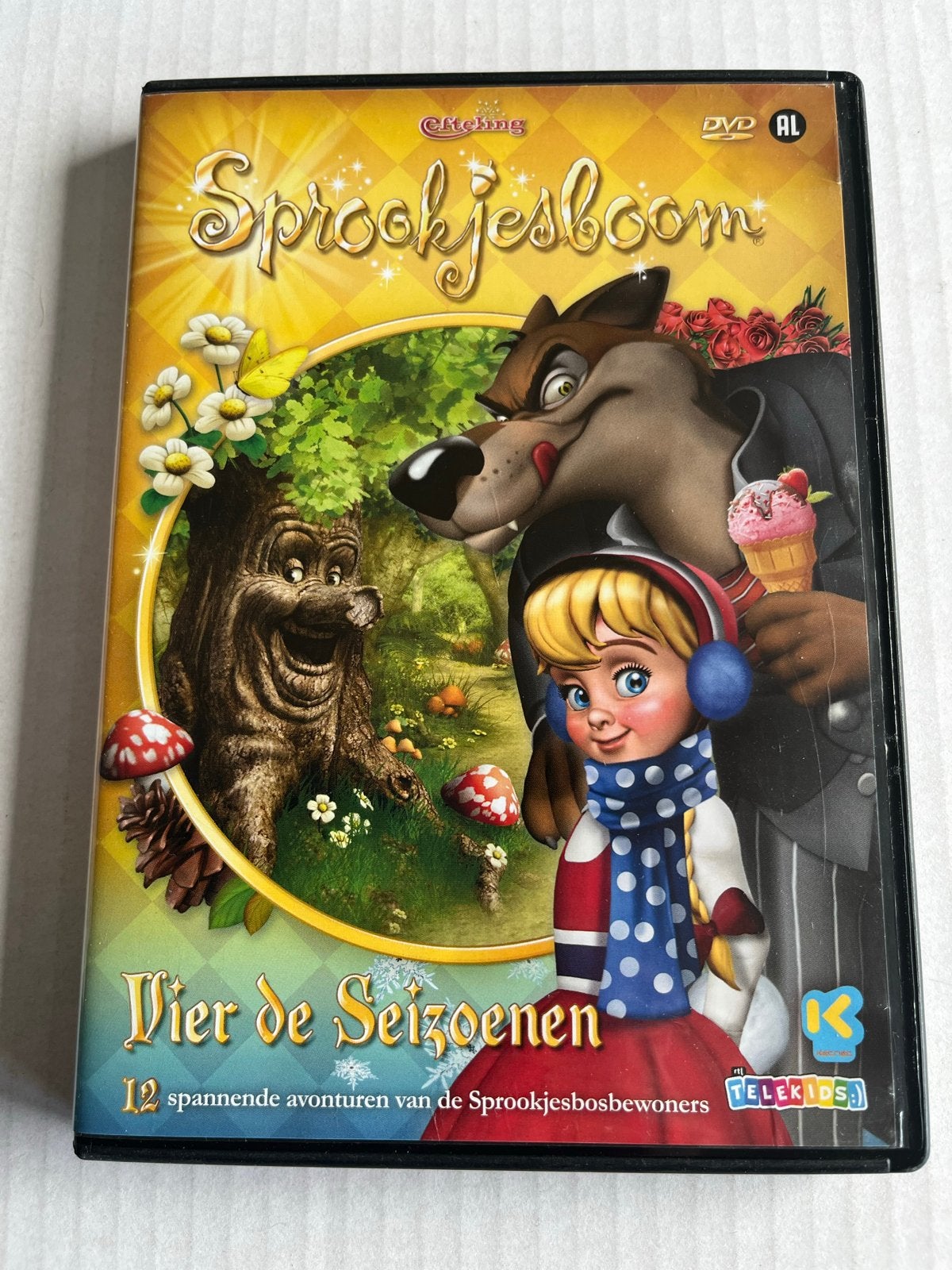 Efteling Sprookjesboom - Vier de Seizoenen DVD, Alle leeftijden, Ophalen of Verzenden, Gebruikt, Nederlands