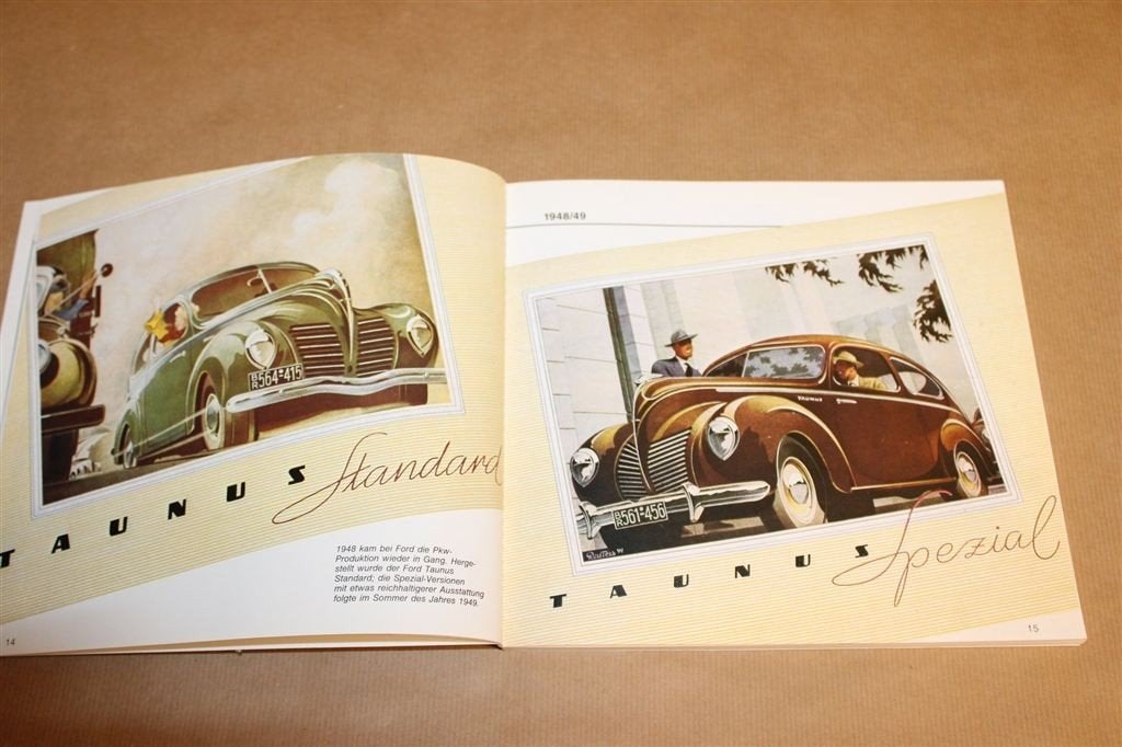 Ford Taunus 12M 15M 1952-62 — Documentatie & Buckeltaunus, Ophalen of Verzenden, Gelezen, Ford