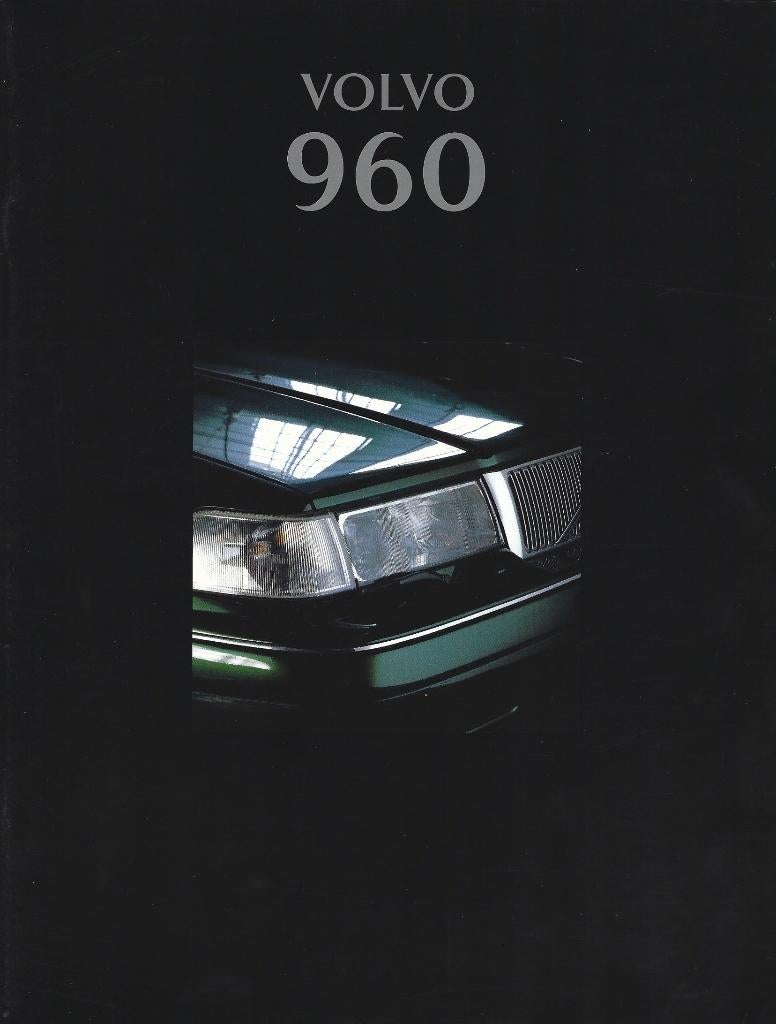 Brochure Volvo 960 1995, Ophalen of Verzenden, Gelezen, Volvo