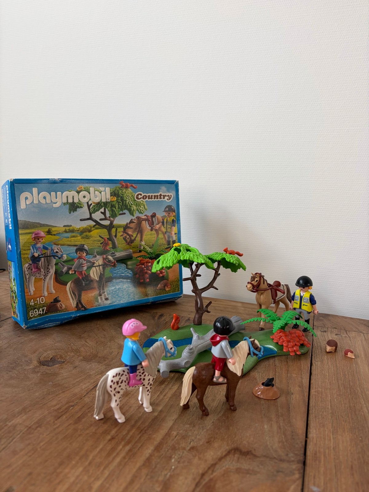 Compleet Playmobil Country 6947 Ponyrijden met Box, Complete set, Overige typen, Ophalen of Verzenden, Zo goed als nieuw