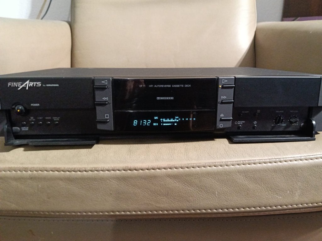 Grundig Fine Arts CF11 cassettedeck, Ophalen of Verzenden, Enkel, Overige merken, Auto-reverse