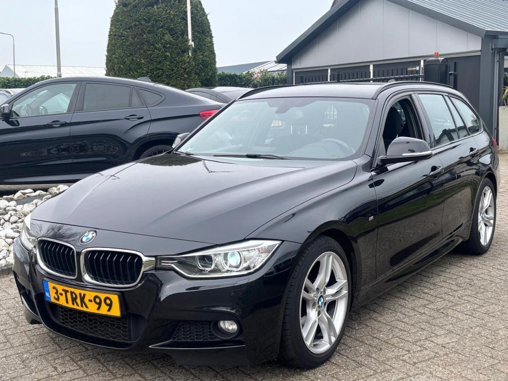 BMW 3 Serie Touring 316I High Exe 2014 M-Pakket 154.000 KM N, Auto's, Gebruikt, 4 cilinders, Alcantara, Zwart