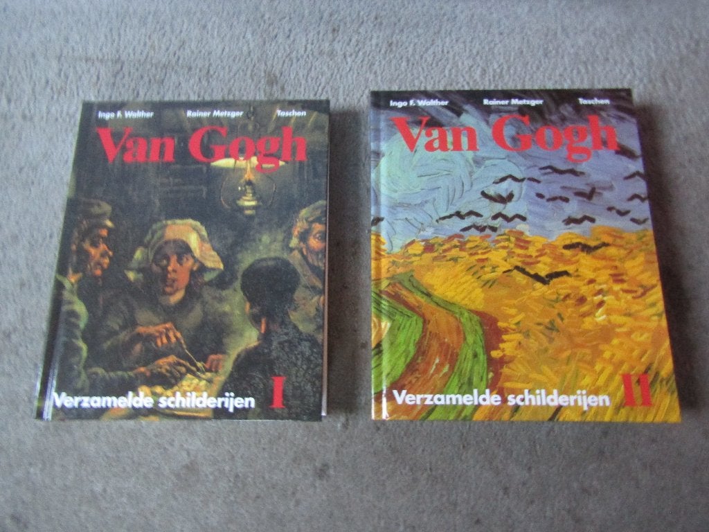 2 boeken: Van Gogh verzamelde schilderijen Deel 1+2 OPHALEN, Ingo F. Walther, Schilder- en Tekenkunst, Ophalen, Gelezen
