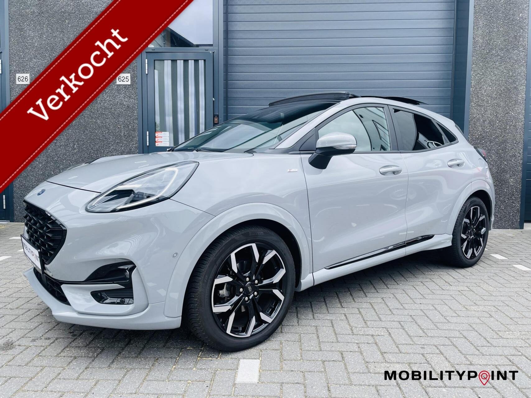 Ford Puma 1.0 EcoBoost Hybrid ST-X 155PK|Aut|Pano|B&O|Camera, Auto's, Leder, Bedrijf, 155 pk, 3 cilinders