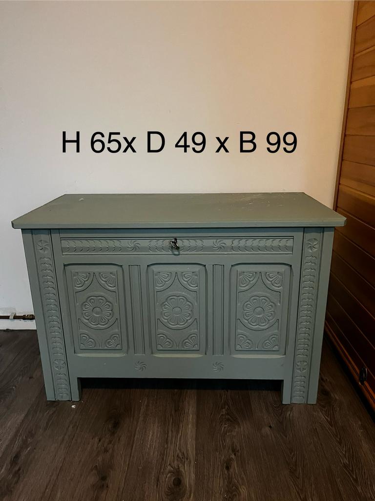 Kast , dekenkist, Ophalen, Zo goed als nieuw, 50 tot 100 cm, Minder dan 50 cm