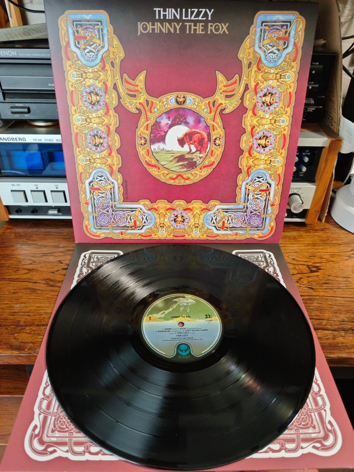 Thin Lizzy - Johnny the Fox LP (Classic Rock), LP, Ophalen of Verzenden, Zo goed als nieuw, Classic Rock