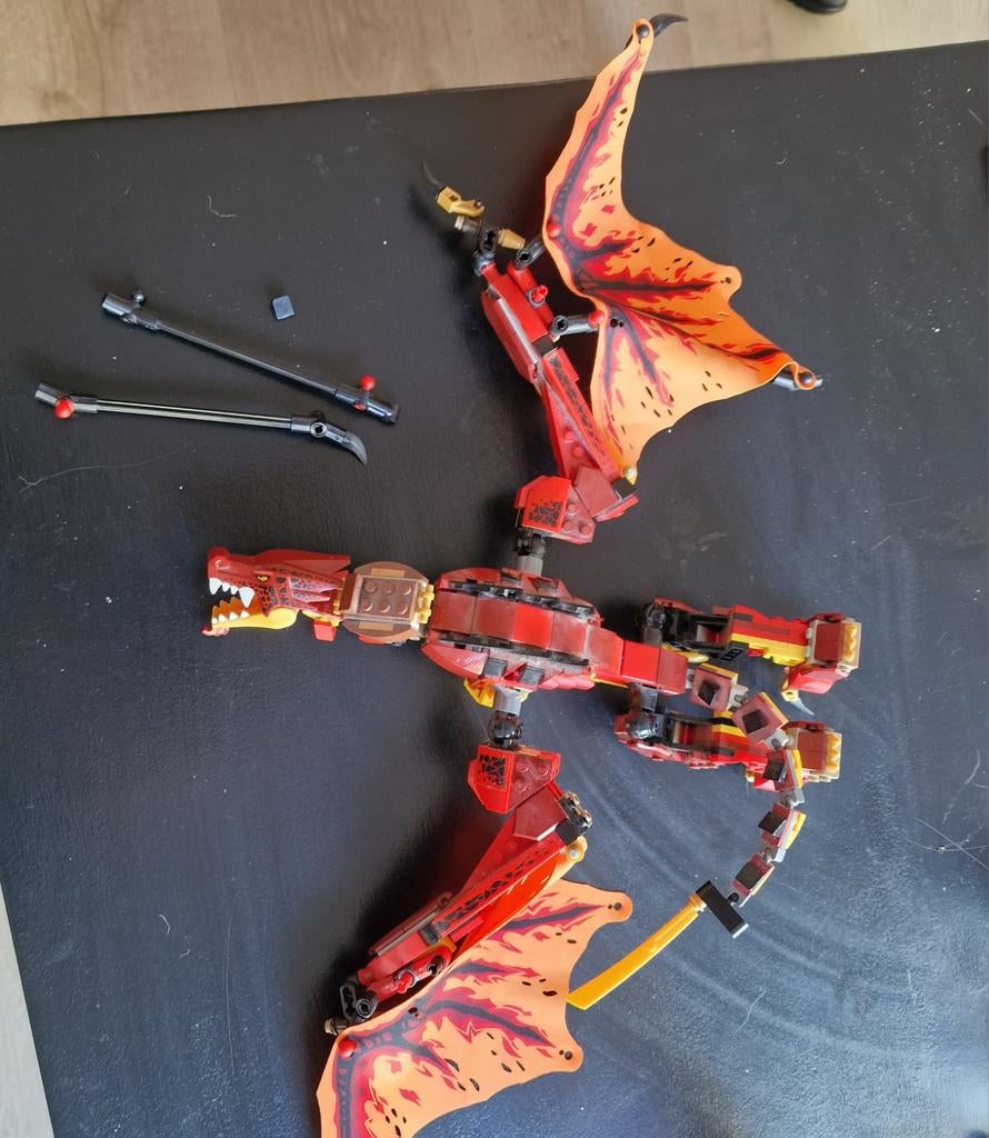 Ninjago Legacy vuurdraak firedragon, Ophalen, Overige