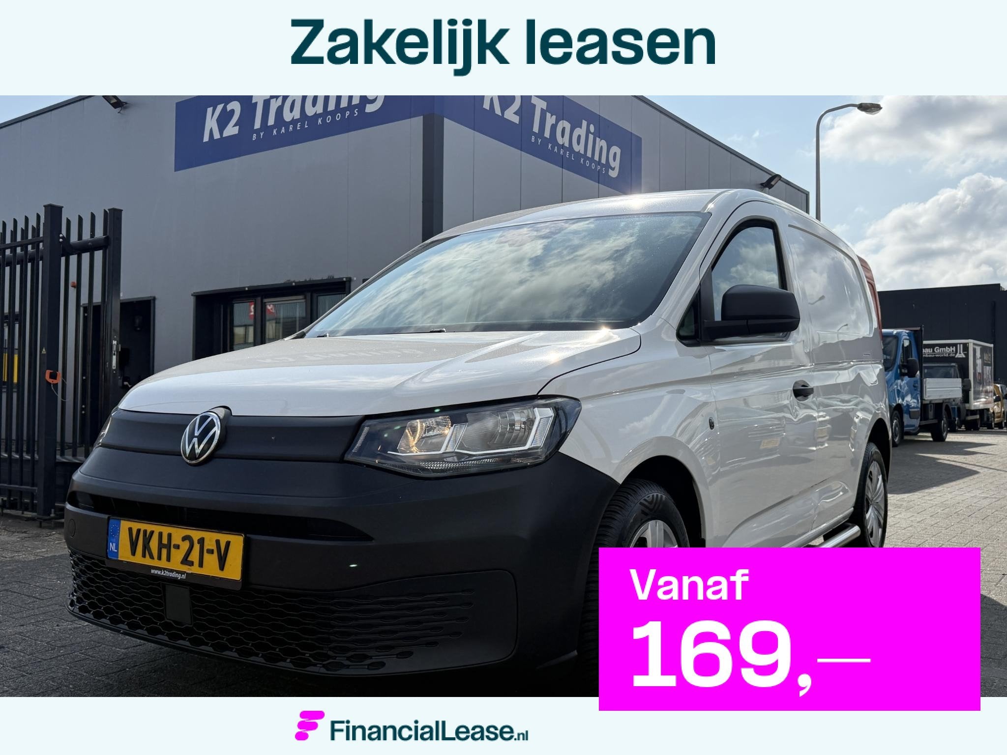 Volkswagen Caddy Cargo 2.0 TDI Comfort Camera, PDC, Armsteun, Voorwielaandrijving, Stof, Gebruikt, 4 cilinders