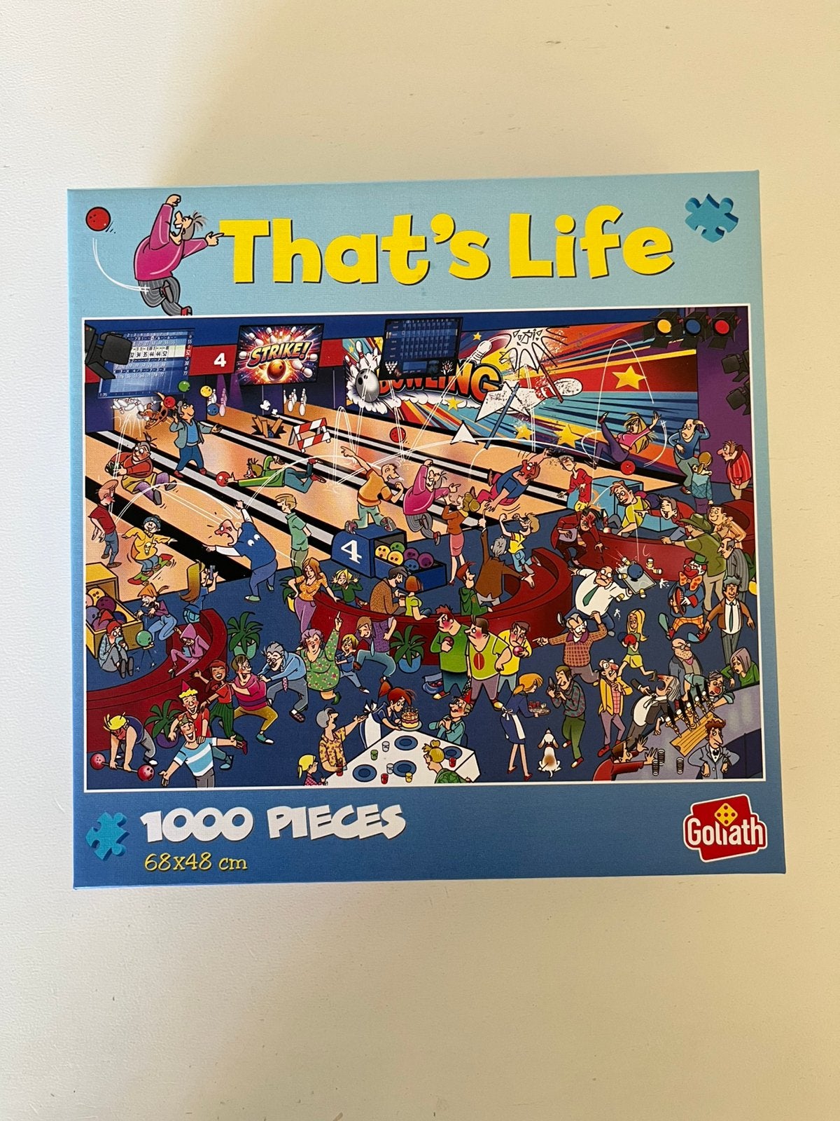 That's life Bowling 937911, Hobby en Vrije tijd, Denksport en Puzzels, Ophalen of Verzenden, 500 t/m 1500 stukjes, Zo goed als nieuw