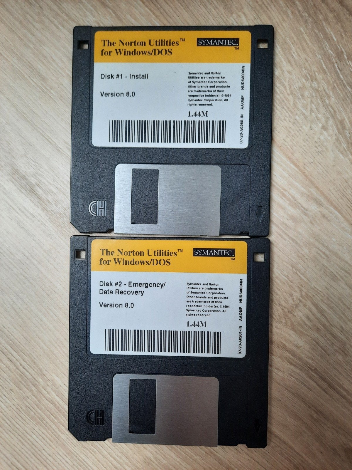 4 floppies The Norton utilities 8.0, Computers en Software, Besturingssoftware, Ophalen of Verzenden