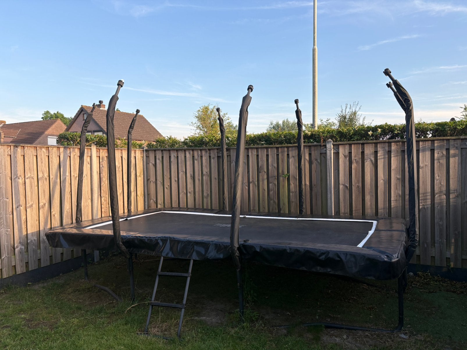 Rechthoekige Trampoline merk Salta 430x235, Ophalen, Gebruikt