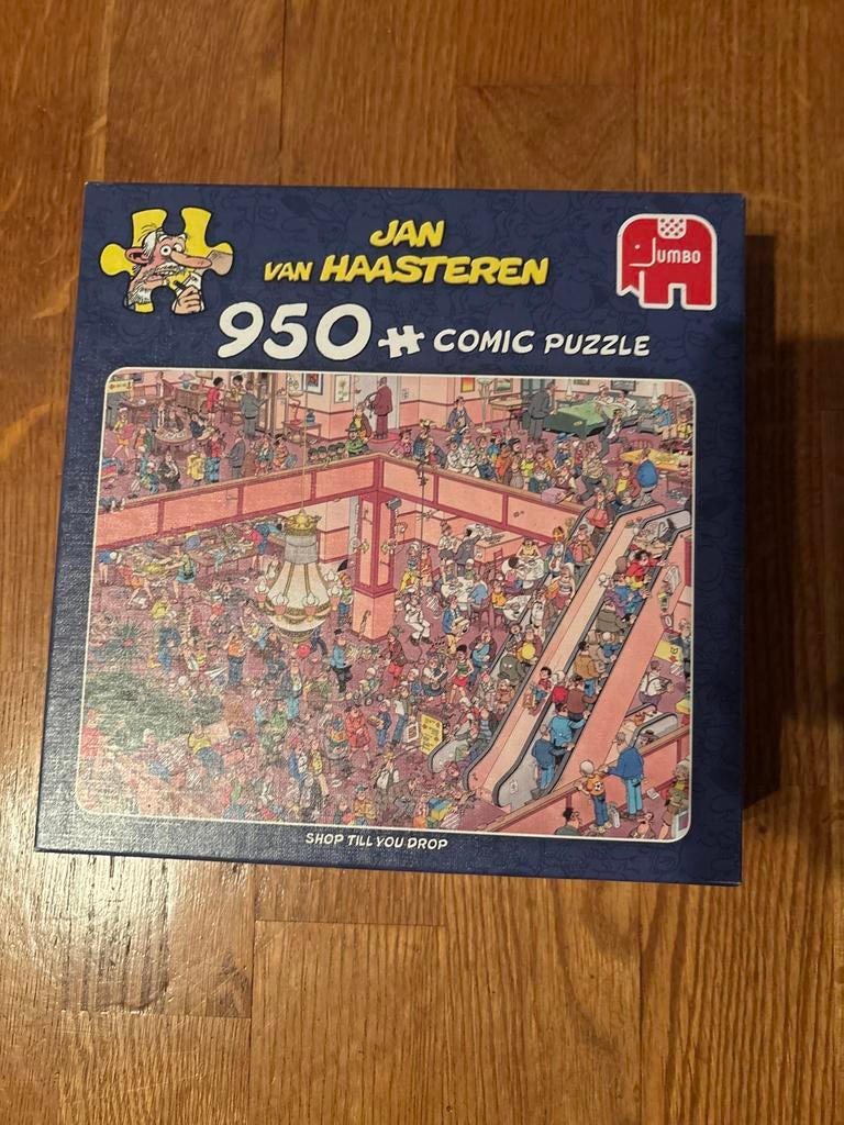Jan van Haasteren - Shop Till You Drop - 950 stukjes, Ophalen, 500 t/m 1500 stukjes, Gebruikt, Legpuzzel