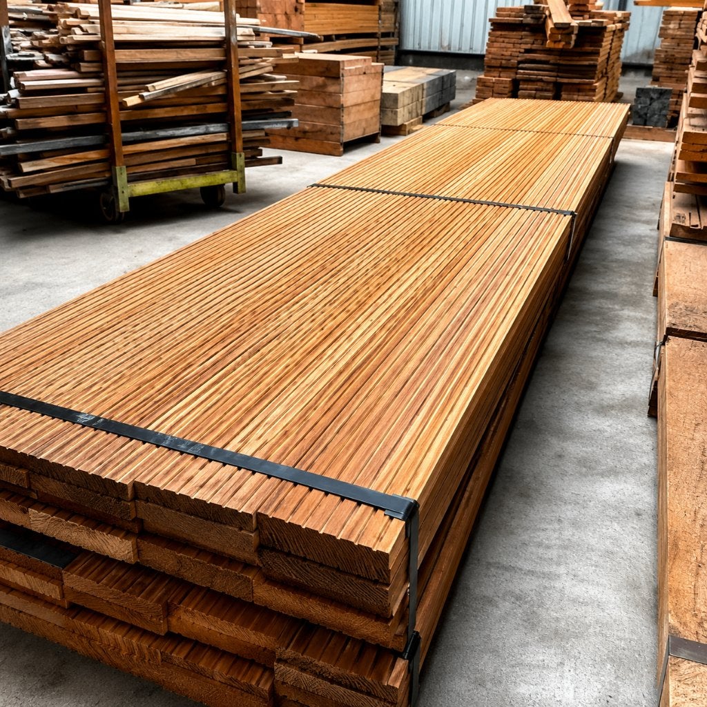 Tali Vlonderplanken 145x25 mm | €11,- p/m, Ophalen, Minder dan 25 mm, Nieuw, Plank