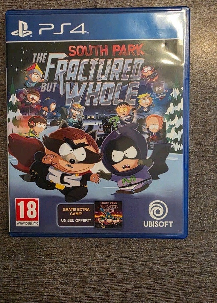 South Park: The Fractured But Whole PS4, Vanaf 18 jaar, 1 speler, Ophalen of Verzenden, Zo goed als nieuw