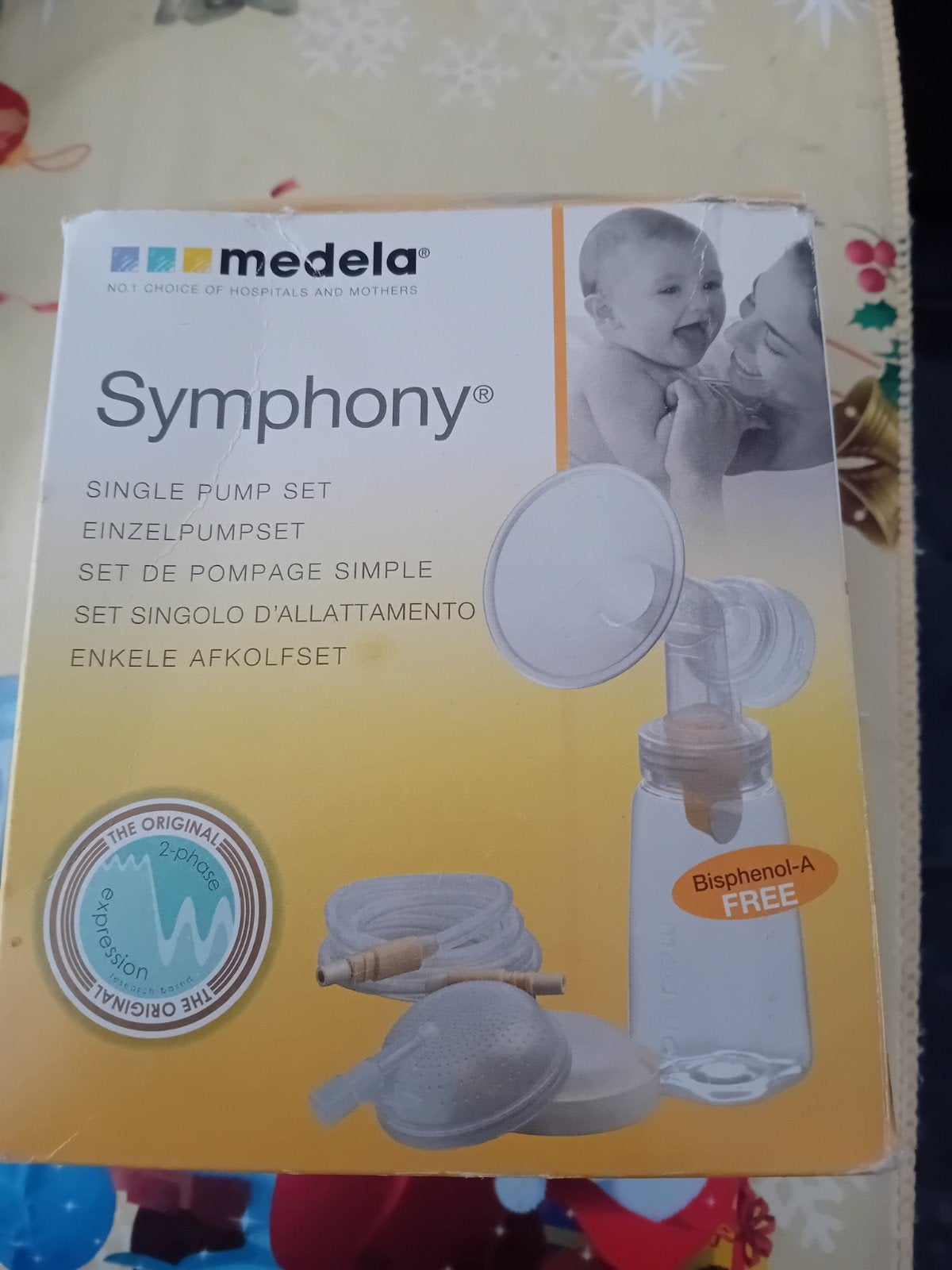 Medela Symphony Enkele Borstkolf Set  nieuw, Kinderen en Baby's, Babyvoeding en Toebehoren, Ophalen of Verzenden, Zo goed als nieuw