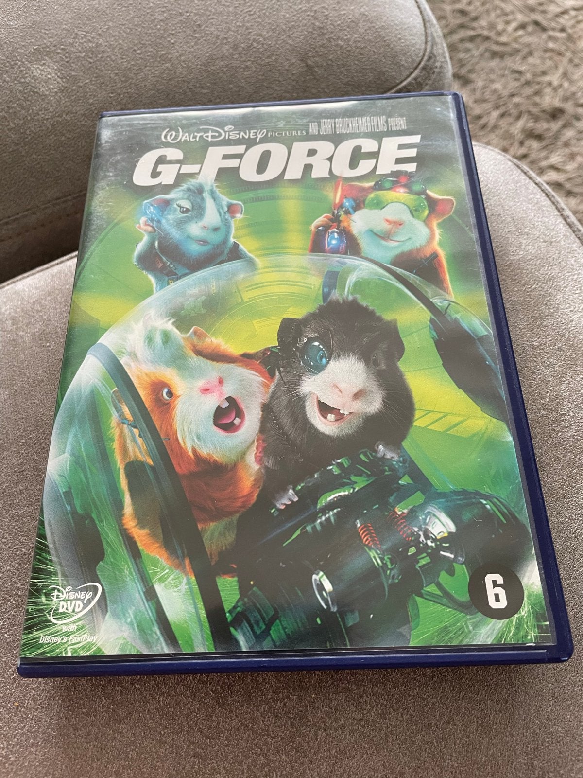G-Force DVD - Spannende Disney film voor het hele gezin, Bonusmateriaal, Nederlands, Zo goed als nieuw, Vanaf 6 jaar