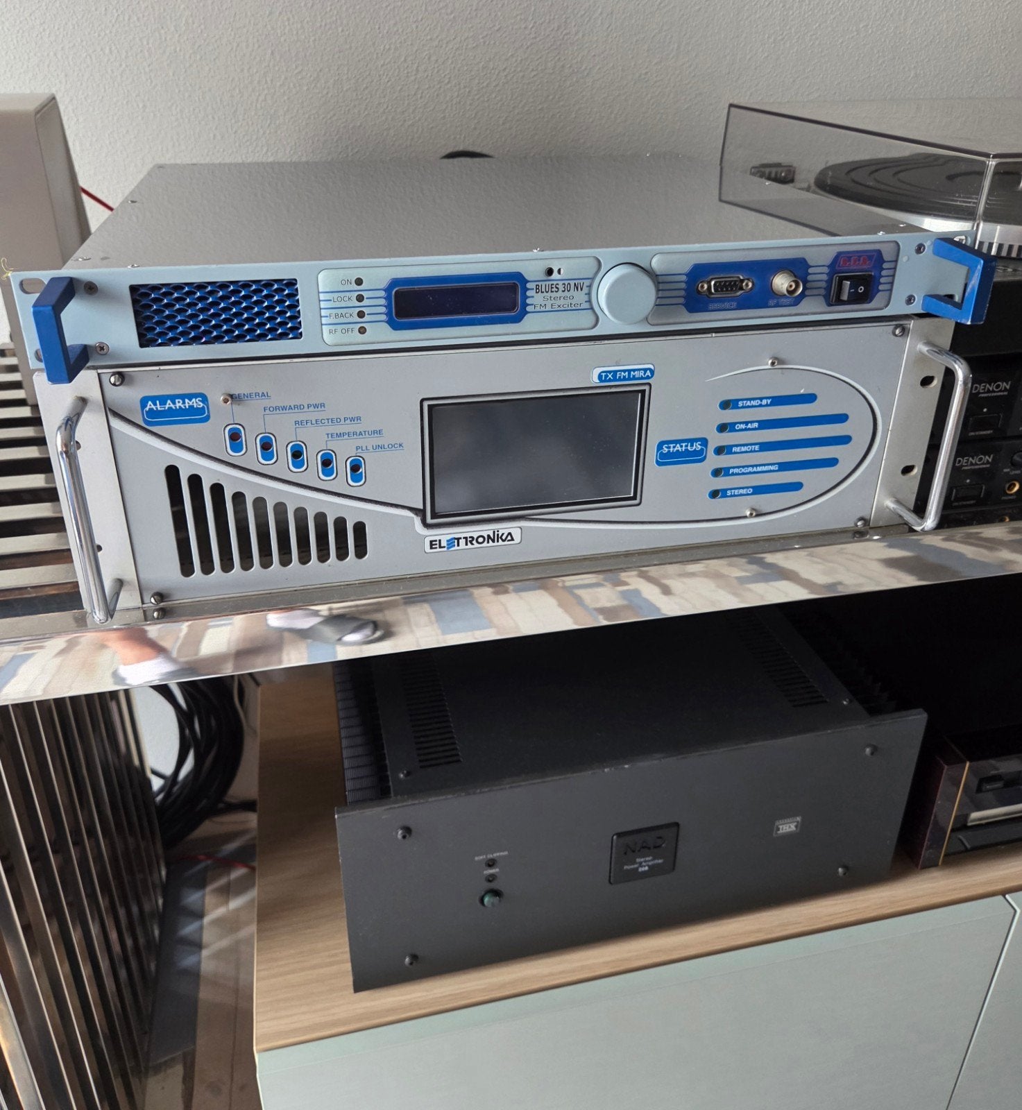 RVR Blues 30w in goedwerkende en nette staat. Bovenste model, Telecommunicatie, Zenders en Ontvangers, Ophalen, Gebruikt