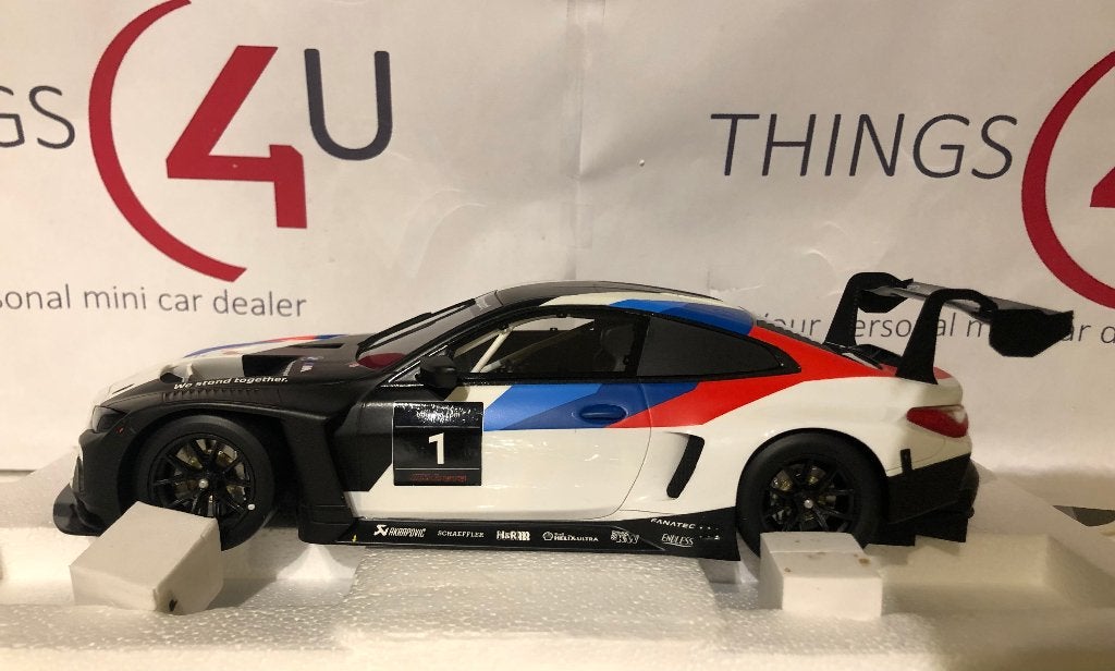 Top Speed 1:18 BMW M4 GT3 #1 Presentation car nieuw, Ophalen of Verzenden, Nieuw, Auto, Overige merken
