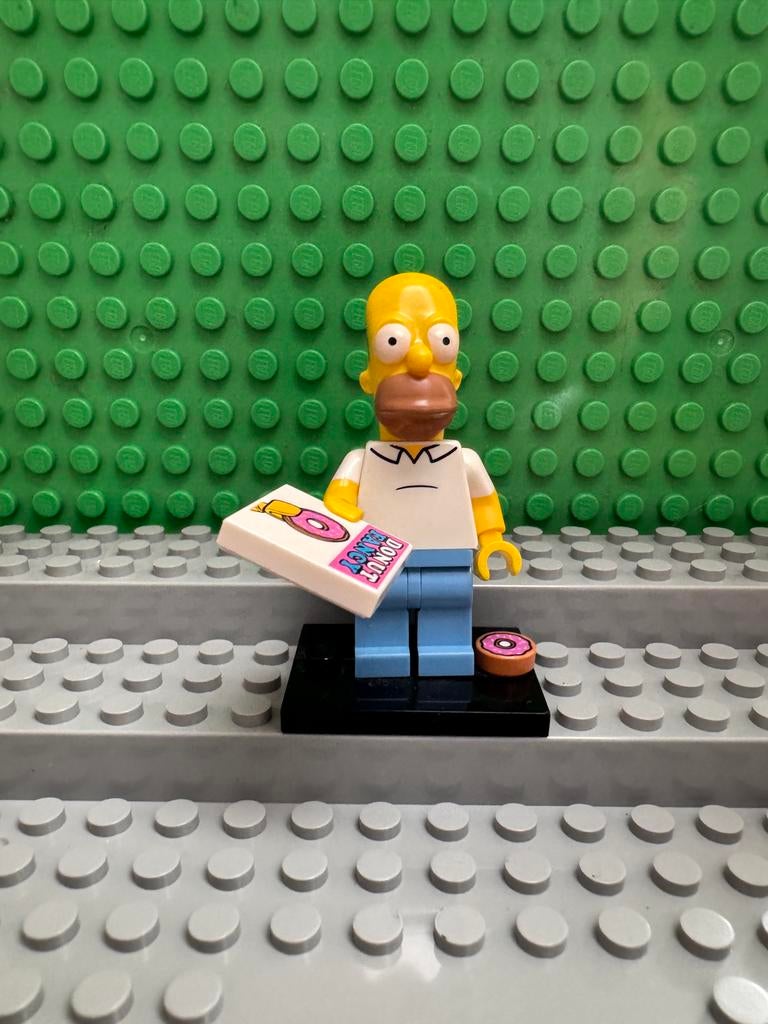 Lego Minifiguur The Simpsons Homer Simpson met donut, Kinderen en Baby's, Speelgoed | Duplo en Lego, Lego, Ophalen of Verzenden