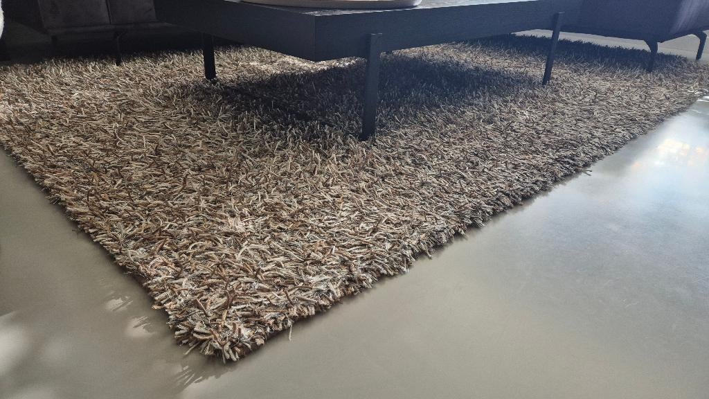 Vloerkleed, Ophalen, Grijs, 150 tot 200 cm, 200 cm of meer